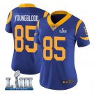 Women's Jack Youngblood #85 Rams Super Bowl LIII Limited Player Jersey Royal