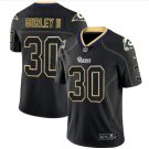 Men's Todd Gurley II #30 Rams Limited Player Jersey Black Shadow