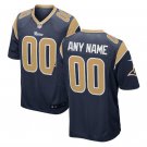 Custom Men's Rams Limited Player Jersey Navy