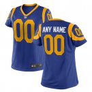 Custom Women's Rams Limited Jersey Royal