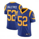 Men's Clay Matthews #52 Rams Limited Player Jersey Royal