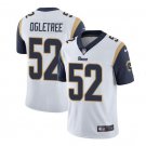 Men's Clay Matthews #52 Rams Limited Player Jersey White