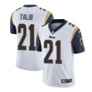 Men's Aqib Talib #21 Rams Limited Player Jersey White