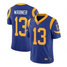Men's Kurt Warner #13 Rams Limited Player Jersey Royal