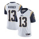 Men's Kurt Warner #13 Rams Limited Player Jersey White