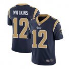 Men's Sammy Watkins #12 Rams Limited Player Jersey Navy