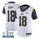 Women's Cooper Kupp #18 Rams Super Bowl LIII Limited Player Jersey White