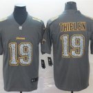 Men's Adam Thielen #19 Vikings Static Limited Player Jersey Gray