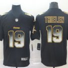 Men's Adam Thielen #19 Vikings 2019 Limited Player Jersey Black Smoke Fashion