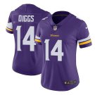 Women's Stefon Diggs #14 Vikings Limited Player Jersey Purple