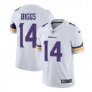 Men's Stefon Diggs #14 Vikings Limited Player Jersey White