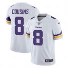 Men's Kirk Cousins #8 Vikings Limited Player Jersey White