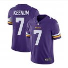 Men's Case Keenum #7 Vikings Limited Player Jersey Purple