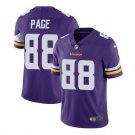 Men's Alan Page #88 Vikings Limited Player Jersey Purple
