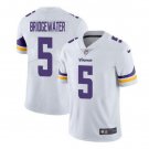 Men's Teddy Bridgewater #5 Vikings Limited Player Jersey White