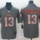 Men's Odell Beckham Jr #13 Browns Static Limited Player Jersey Gray