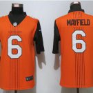 Men's Baker Mayfield #6 Browns City Edition Limited Player Jersey Orange