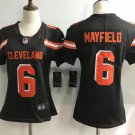 Women's Baker Mayfield #6 Browns Limited Player Jersey Brown
