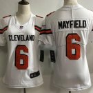 Women's Baker Mayfield #6 Browns Limited Player Jersey White