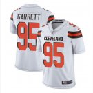 Men's Myles Garrett #95 Browns Limited Player Jersey White