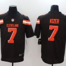 Men's DeShone Kizer #7 Browns Limited Player Jersey Brown