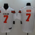 Men's DeShone Kizer #7 Browns Limited Player Jersey White