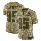 Men's Myles Garrett #95 Browns Salute to Service Limited Player Jersey Camo