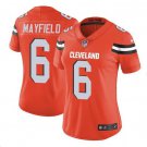 Women's Baker Mayfield #6 Browns Limited Player Jersey Orange