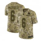 Men's Baker Mayfield #6 Browns Salute to Service Limited Player Jersey Camo
