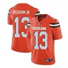 Men's Odell Beckham Jr #13 Browns Limited Player Jersey Orange