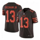 Men's Odell Beckham Jr #13 Browns Limited Player Jersey Brown
