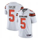 Men's Tyrod Taylor #5 Browns Limited Player Jersey White