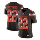Men's Jabrill Peppers #22 Browns Limited Player Jersey Brown