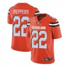 Men's Jabrill Peppers #22 Browns Limited Player Jersey Orange