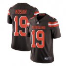 Men's Bernie Kosar #19 Browns Limited Player Jersey Brown