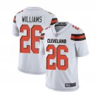 Men's Greedy Williams #26 Browns Limited Player Jersey White