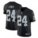 Men's Marshawn Lynch #24 Raiders Limited Player Jersey Black