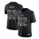 Men's Khalil Mack #52 Raiders Limited Player Jersey Black Hyphenation