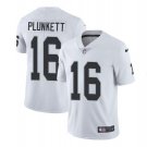 Men's Jim Plunkett #16 Raiders Limited Player Jersey White