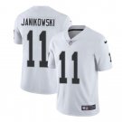 Men's Sebastian Janikowski #11 Raiders Limited Player Jersey White