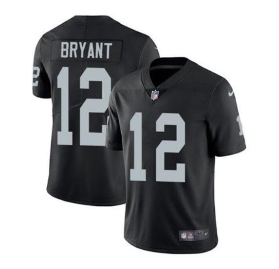 Men's Martavis Bryant #12 Raiders Limited Player Jersey Black