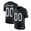 Custom Men's Raiders Limited Player Jersey Black