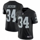 Men's Bo Jackson #34 Raiders Limited Player Jersey Black
