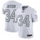 Men's Bo Jackson #34 Raiders Color Rush Limited Player Jersey White