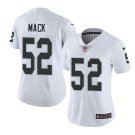 Women's Khalil Mack #52 Raiders Limited Player Jersey White