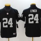 Youth Marshawn Lynch #24 Raiders Limited Player Jersey Black