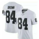 Men's Antonio Brown #84 Raiders Limited Player Jersey White