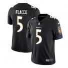 Men's Joe Flacco #5 Ravens Limited Player Jersey Black