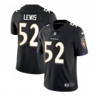 Men's Ray Lewis #52 Ravens Limited Player Jersey Black