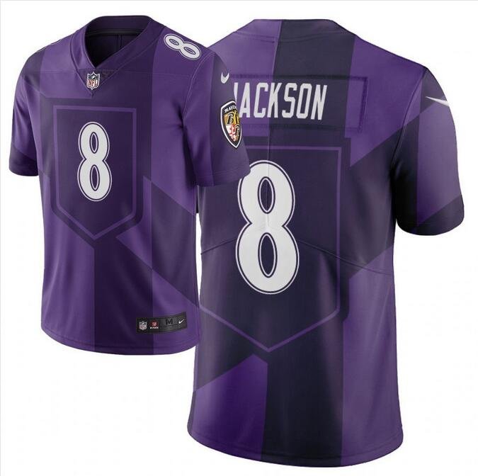 lamar jackson jersey purple